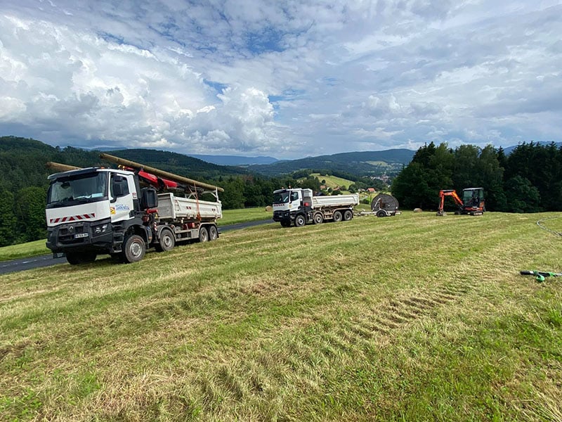 travaux de terrassement